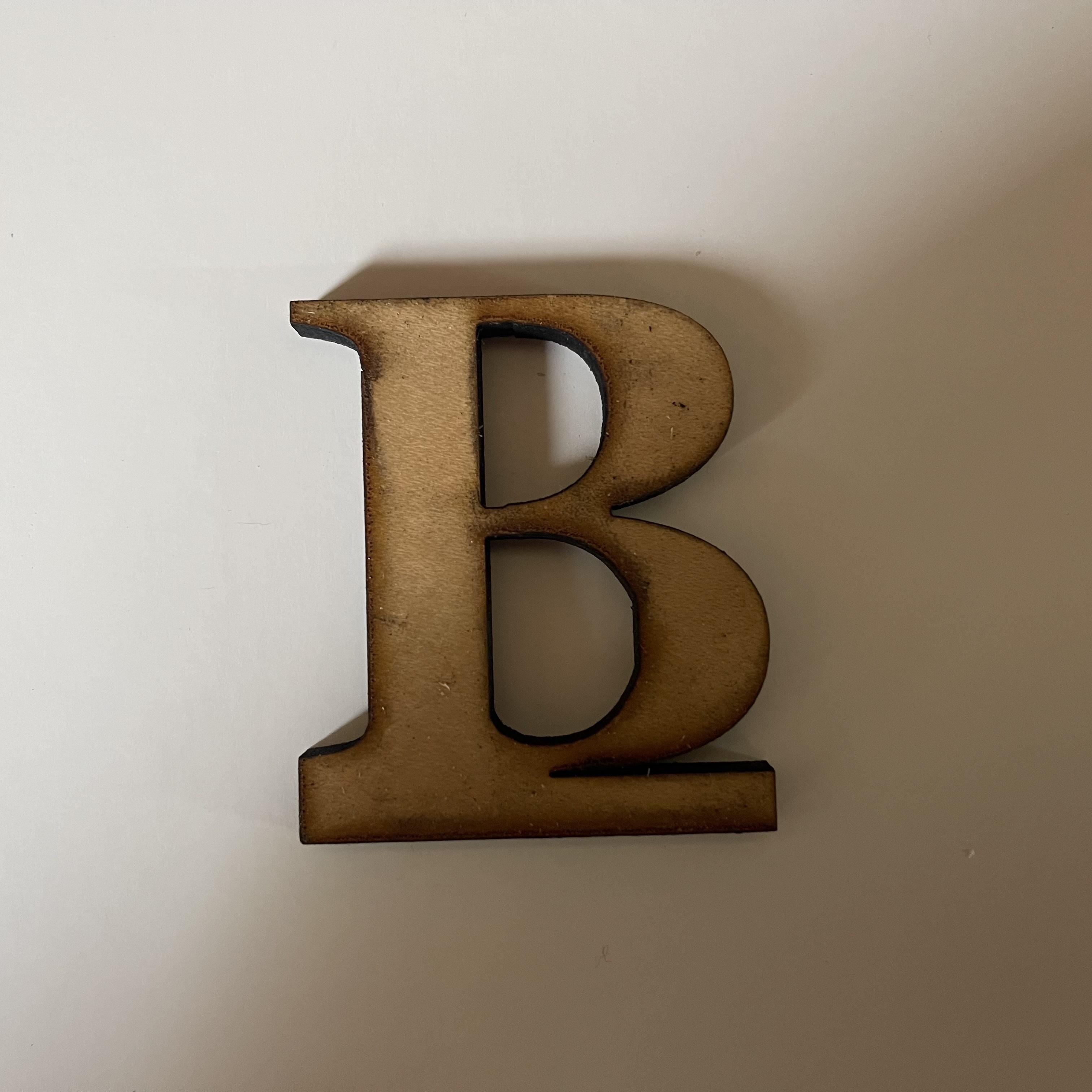 Georgia Font - 2 in - B